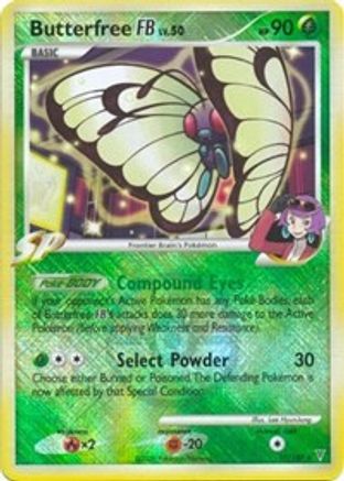 Butterfree FB (League Promo) 017/147  - Reverse Holofoil - Promo