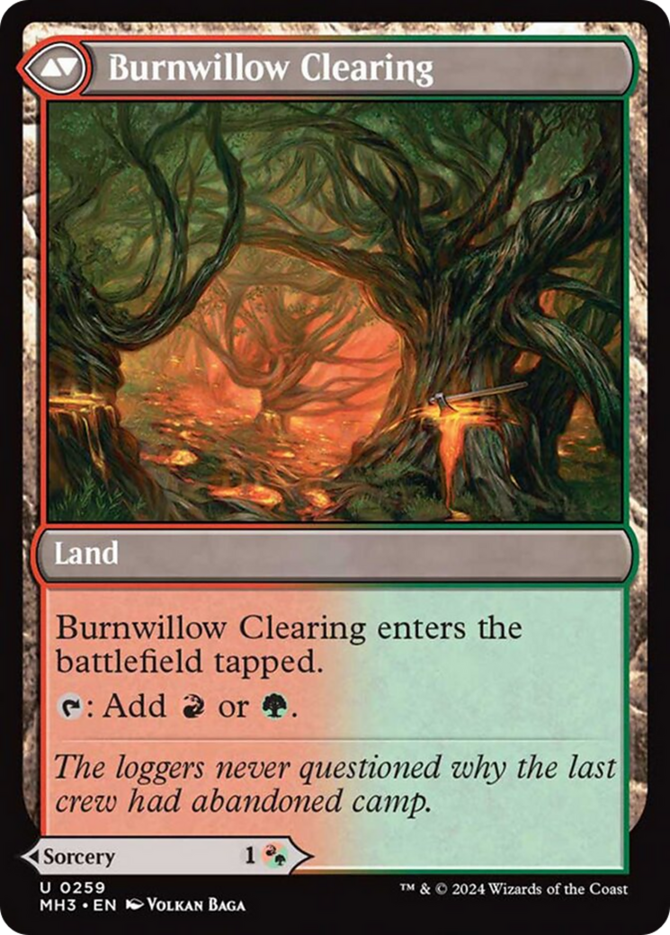Stump Stomp // Dégagement de Burnwillow [Modern Horizons 3] 
