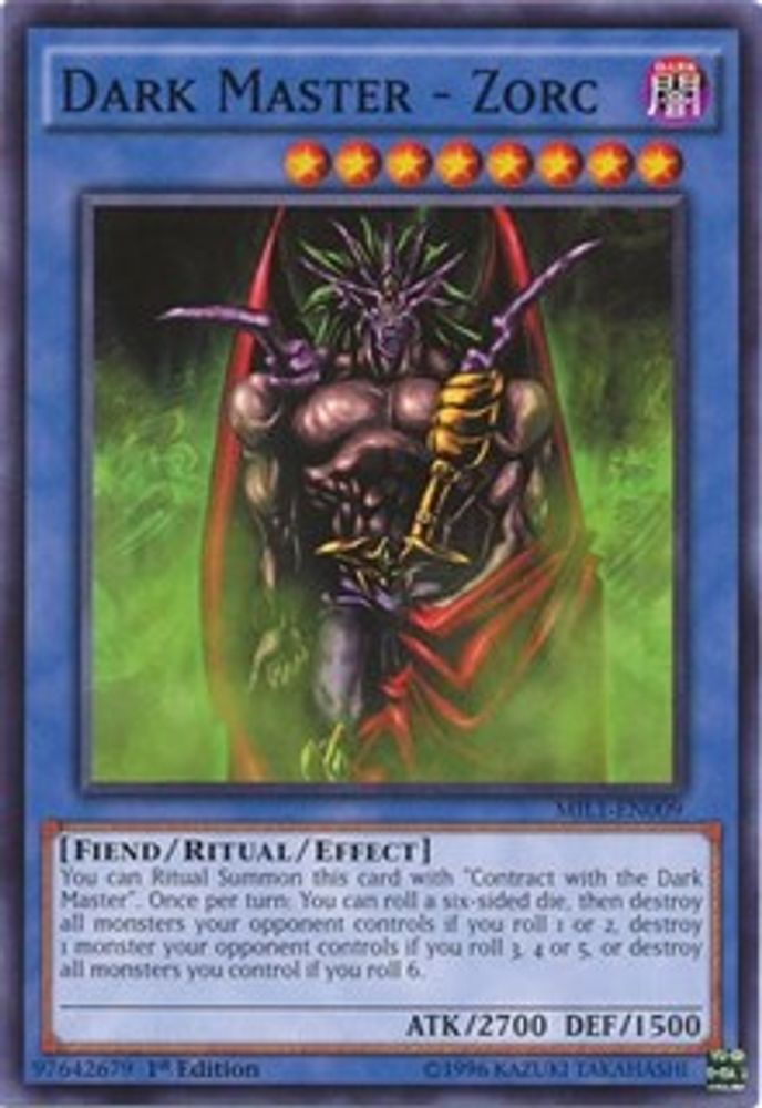 Dark Master - Zorc (MIL1-EN009) - Common