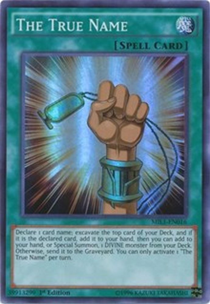 The True Name (MIL1-EN016) - Super Rare