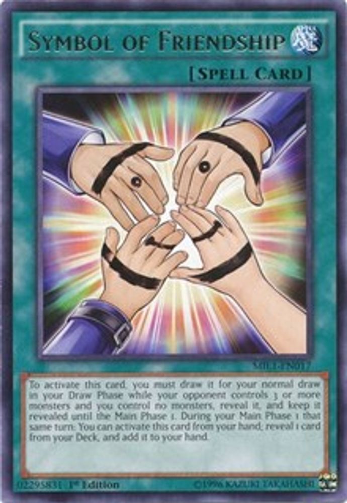 Symbol of Friendship (MIL1-EN017) - Rare