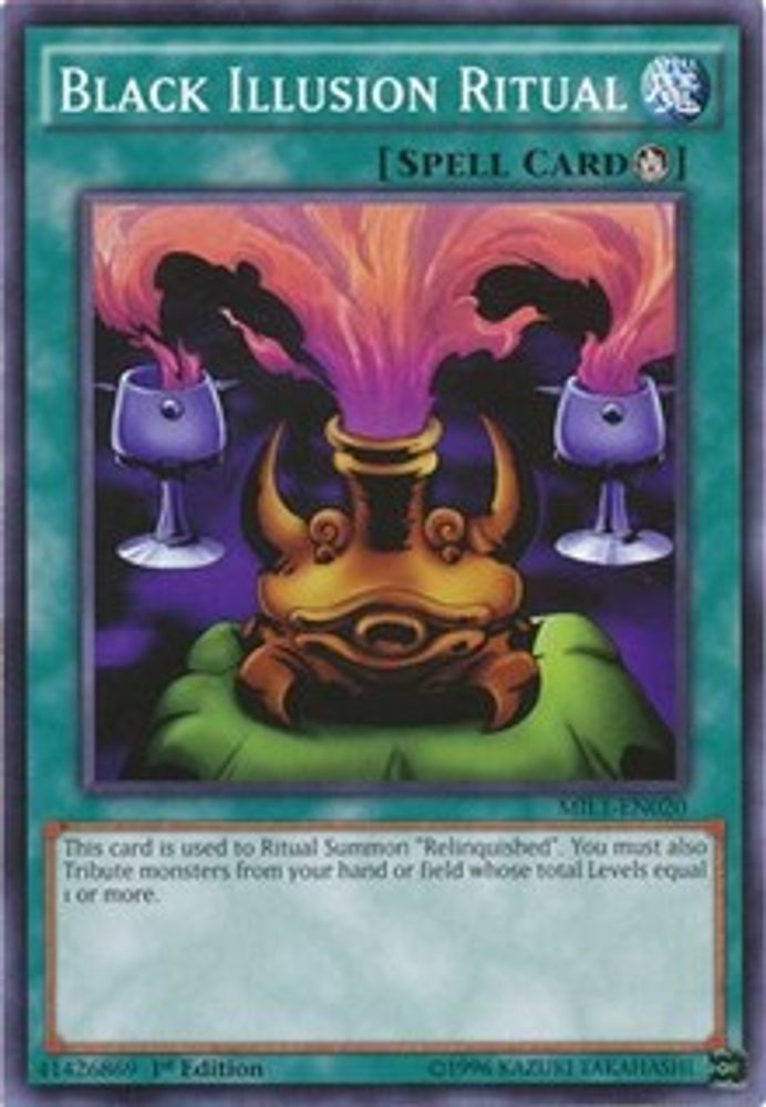 Black Illusion Ritual (MIL1-EN020) - Common