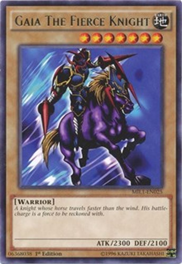 Gaia The Fierce Knight (MIL1-EN025) - Rare
