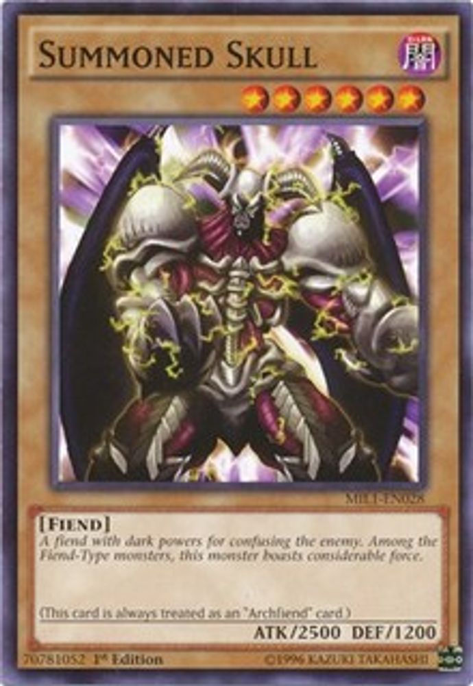 Summoned Skull (MIL1-EN028) - Common