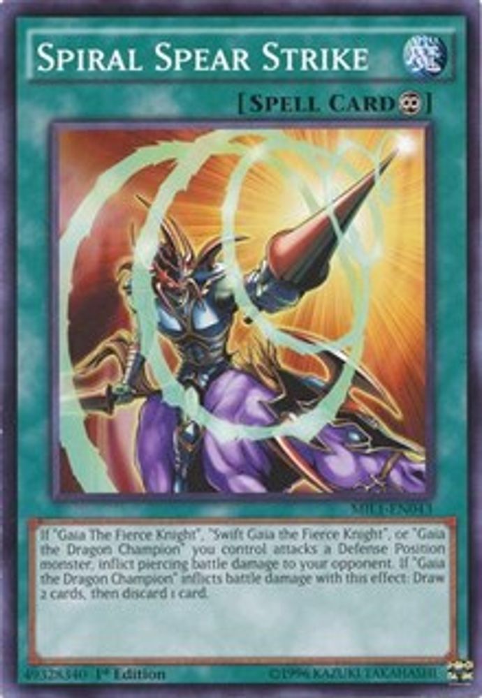 Spiral Spear Strike (MIL1-EN043) - Common