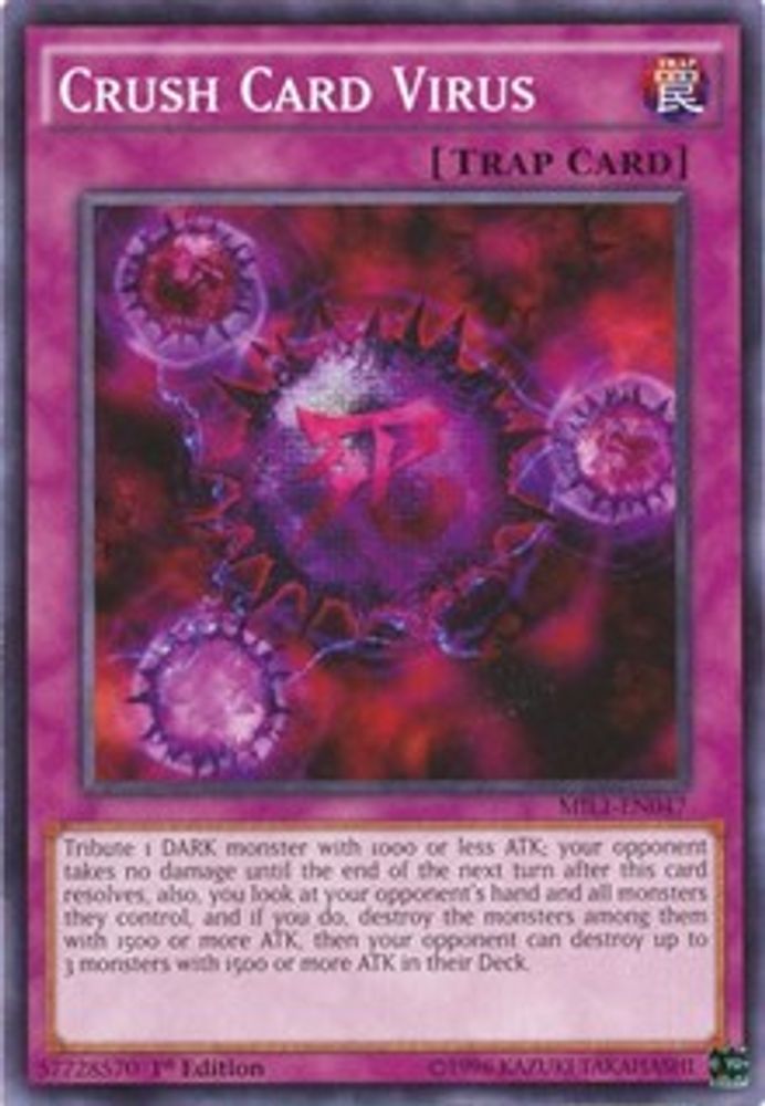 Virus Crush Card [MIL1-EN047] Commun 