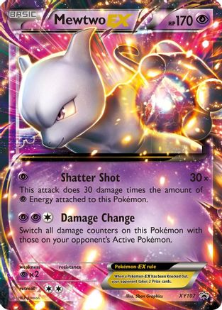 Mewtwo EX XY107  - Holofoil - Promo
