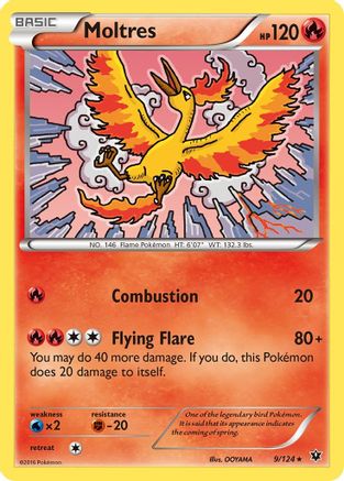 Moltres 009  - Rare