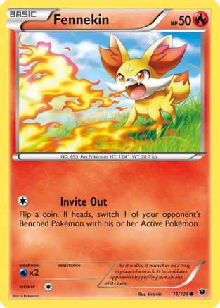 Fennekin (11) (11) 011  - Common