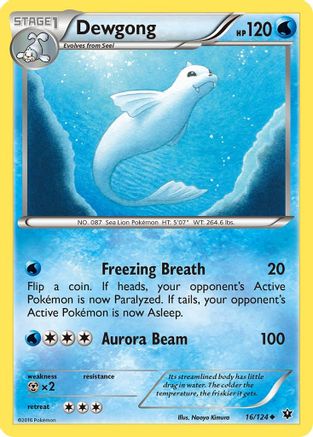 Dewgong 016  - Uncommon