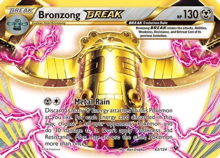 Bronzong BREAK 062  - Holofoil - Rare BREAK