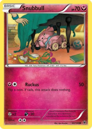 Snubbull 068  - Common