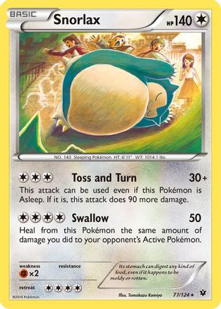 Snorlax 077  - Rare