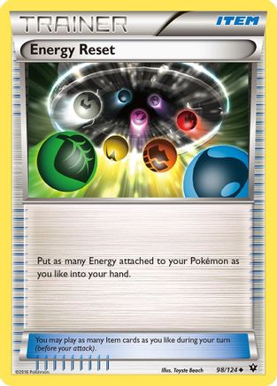Energy Reset 098/124  - Uncommon