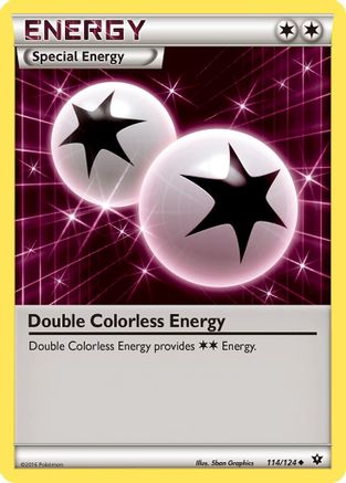Double Colorless Energy 114  - Uncommon