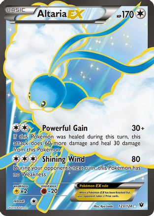 Altaria EX (Full Art) 123  - Holofoil - Ultra Rare