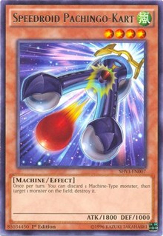 Speedroid Pachingo-Kart (SHVI-EN007) - Rare