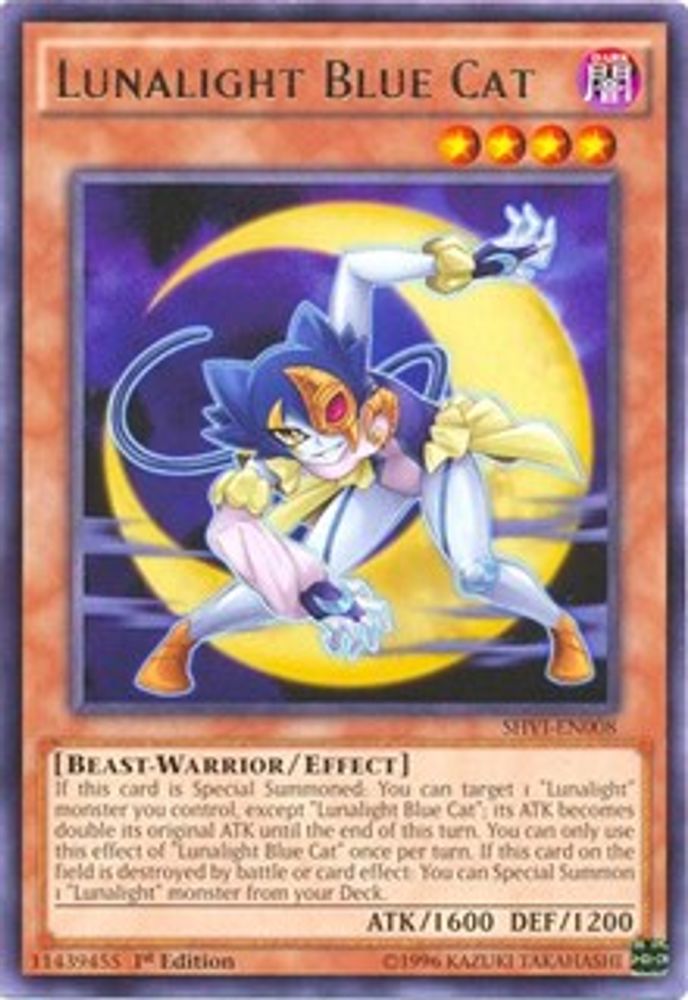 Lunalight Blue Cat (SHVI-EN008) - Rare