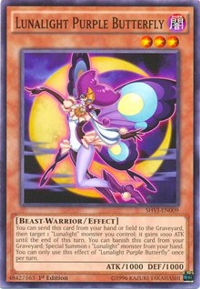 Lunalight Purple Butterfly (SHVI-EN009) - Common