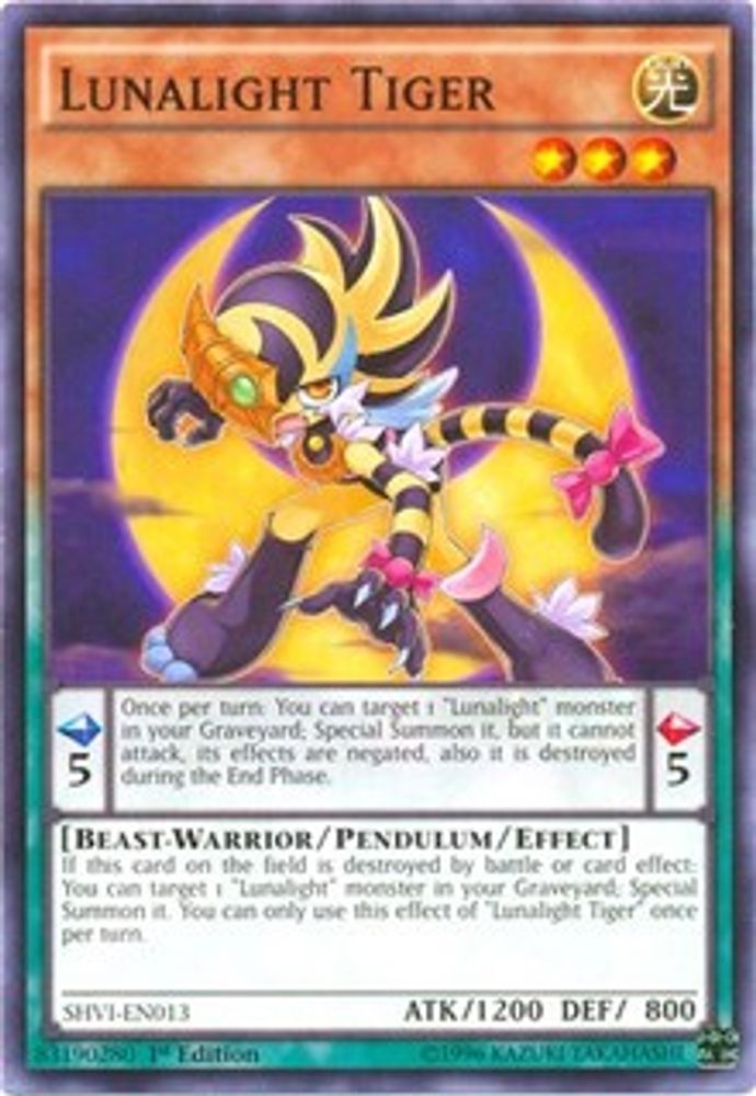 Lunalight Tiger (SHVI-EN013) - Common