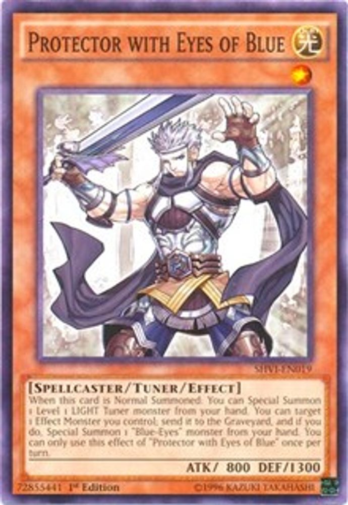 Protector with Eyes of Blue (SHVI-EN019) - Common