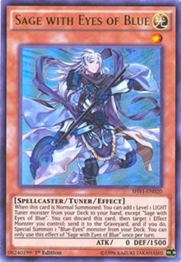 Sage with Eyes of Blue (SHVI-EN020) - Ultra Rare