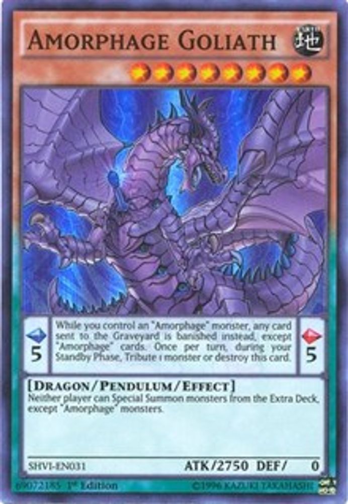 Amorphage Goliath (SHVI-EN031) - Super Rare