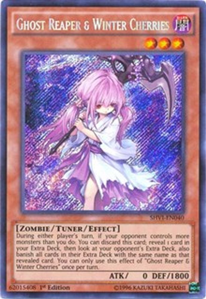 Ghost Reaper et cerises d'hiver [SHVI-EN040] Secret Rare 