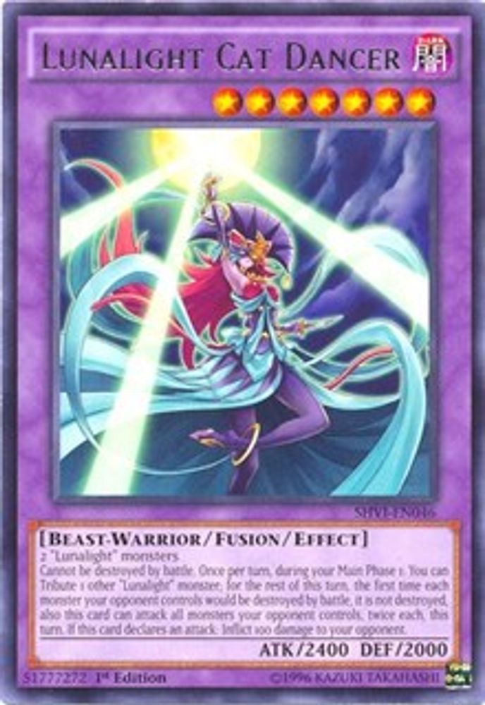Lunalight Cat Dancer (SHVI-EN046) - Rare