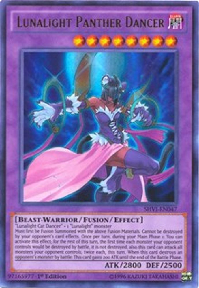 Lunalight Panther Dancer (SHVI-EN047) - Ultra Rare