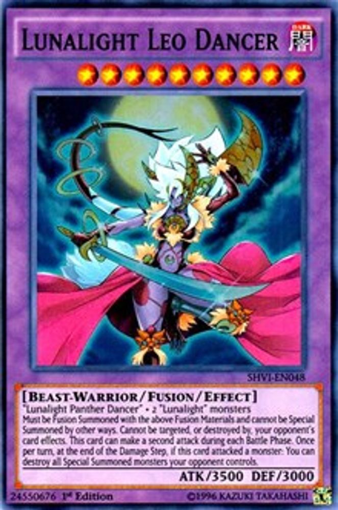 Lunalight Leo Dancer (SHVI-EN048) - Super Rare