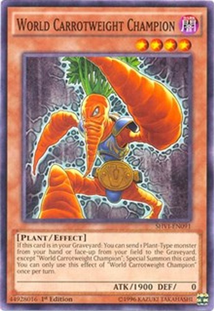 World Carrotweight Champion (SHVI-EN091) - Common