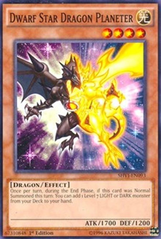 Planète Dragon Étoile Naine [SHVI-EN093] Commun 