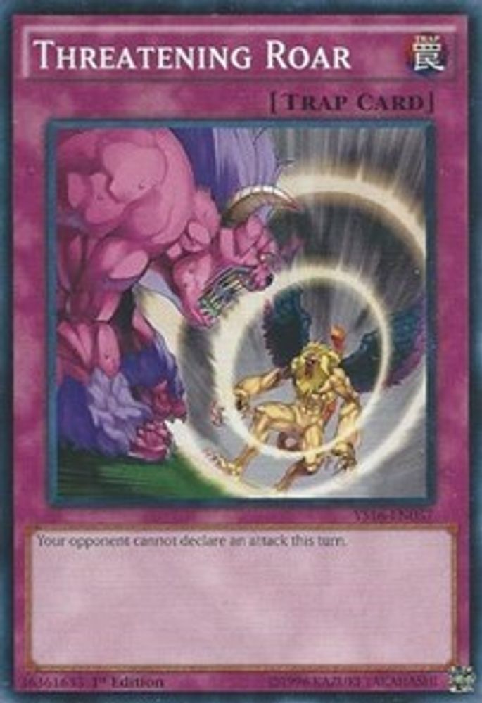 Threatening Roar (YS16-EN037) - Common