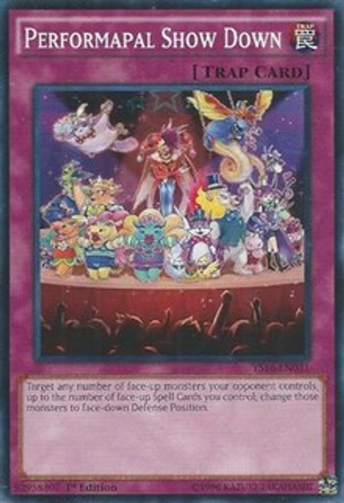 Performapal Show Down (YS16-EN031) - Common