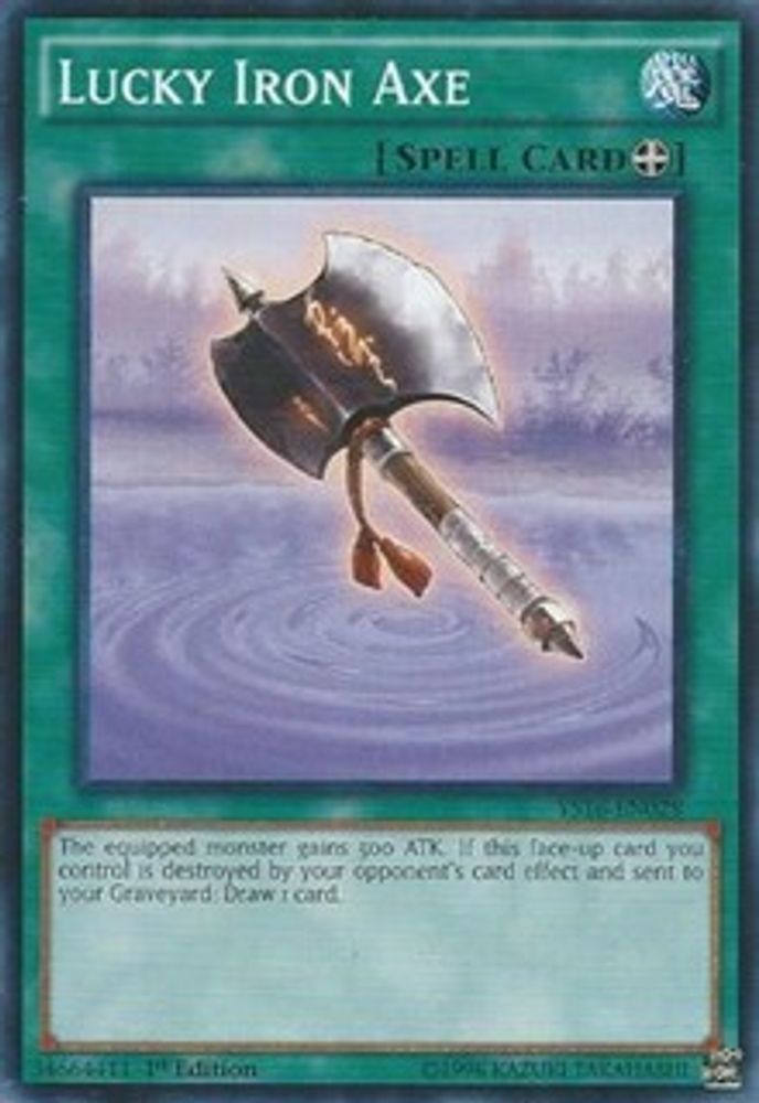 Lucky Iron Axe (YS16-EN028) - Common