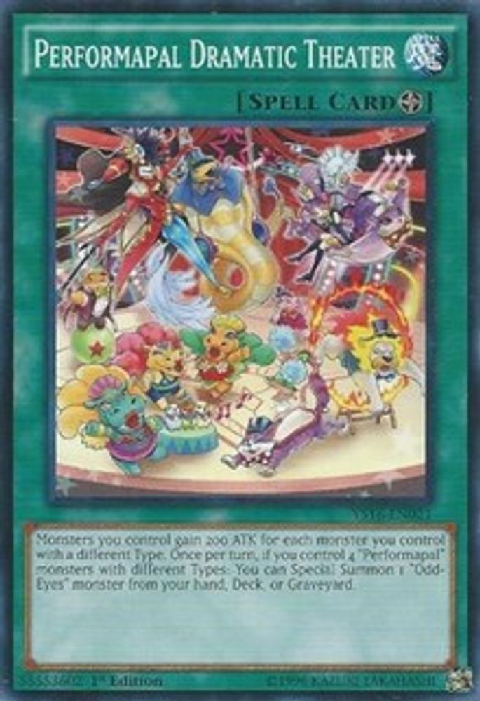 Performapal Dramatic Theater (YS16-EN021) - Common