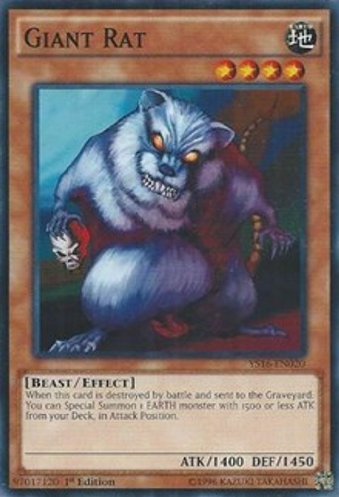 Giant Rat (YS16-EN020) - Common