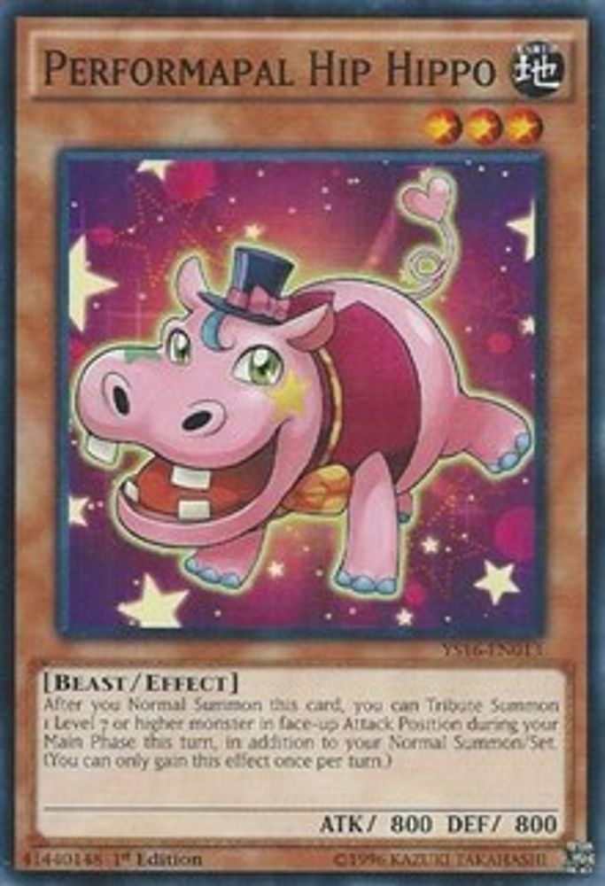 Performapal Hip Hippo (YS16-EN013) - Common