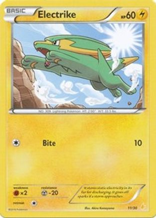 Electrike (28/30) [XY : Kit d'entraînement 3 - Pikachu Libre] 