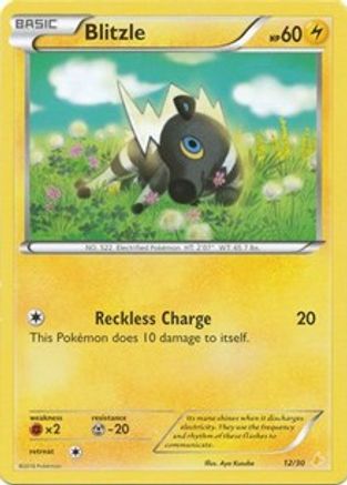 Blitzle (26/30) [XY : Kit d'entraînement 3 - Pikachu Libre] 