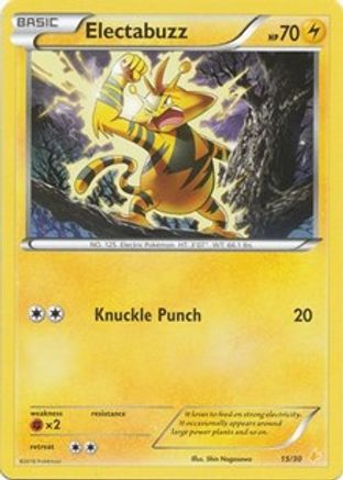 Electabuzz (23/30) [XY : Kit d'entraînement 3 - Pikachu Libre] 