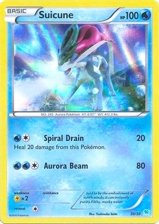 Suicune (30 (30 - Holo) 030  - Holofoil - Common