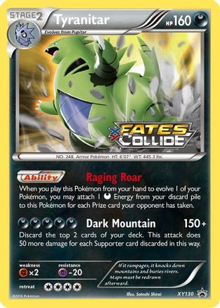 Tyranitar (Prerelease)  - Holofoil - Promo
