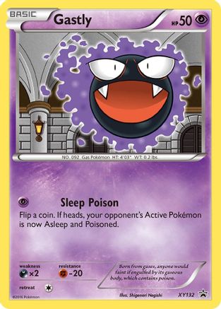 Gastly XY132  - Holofoil - Promo