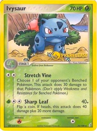 Ivysaur - 35/100 (Prerelease)/100  - Promo