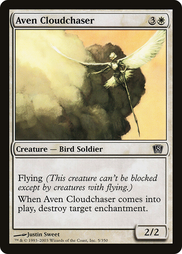 Aven Cloudchaser (8ED-05★) - 8th Edition