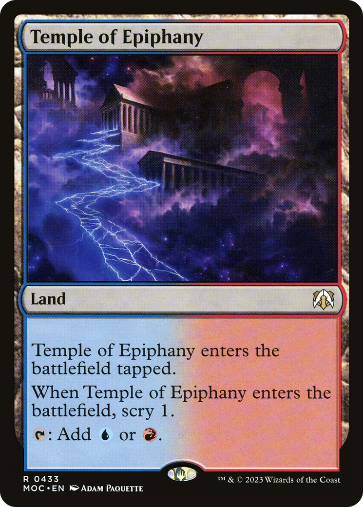Temple de l'Épiphanie [Marche du Commandant des Machines] 