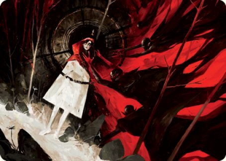 Carte d'art Malédiction de l'hospitalité [Innistrad : Crimson Vow Art Series] 