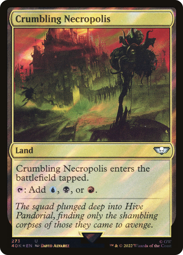 Nécropole en ruine (Surge Foil) [Warhammer 40,000] 
